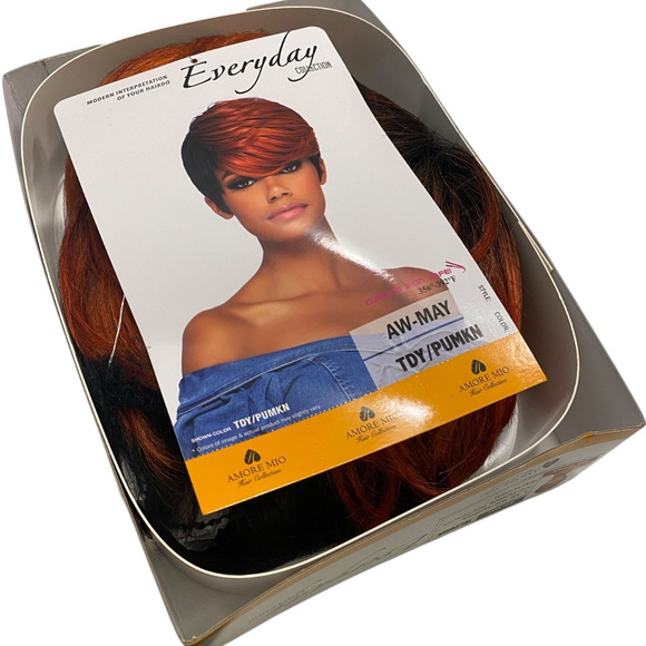 Fierce Boy Cut Pixie Wig Synthetic Amore Mio Everyday TDY/PUMKN - NRFB - A958W - Picture 2 of 7